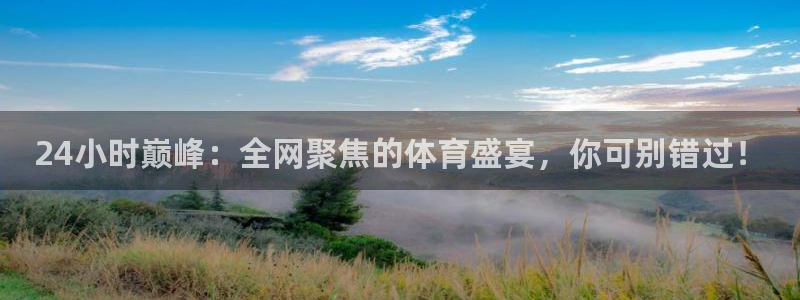24小时巅峰：全网聚焦的体育盛宴，你可别错过！