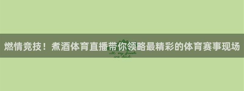 燃情竞技！煮酒体育直播带你领略最精彩的体育赛事现场