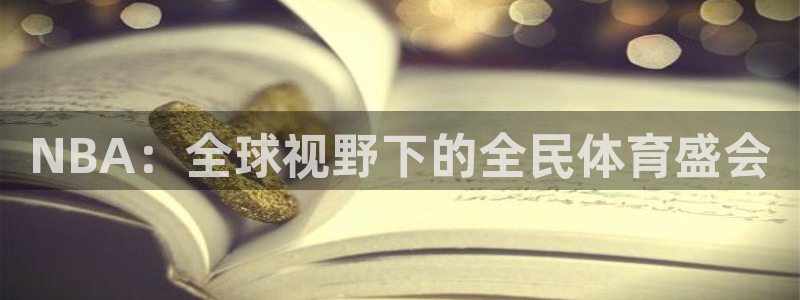 NBA：全球视野下的全民体育盛会