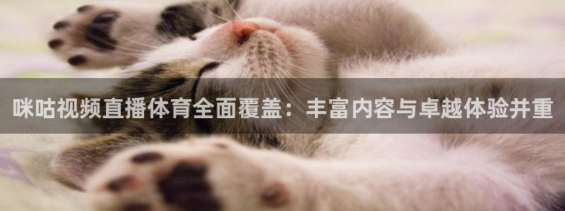 咪咕视频直播体育全面覆盖：丰富内容与卓越体验并重